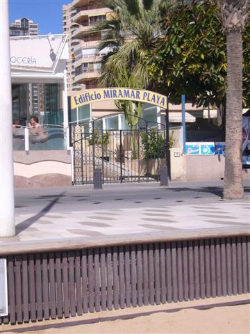 Miramar Playa - Fincas Arena 貝尼多姆 外观 照片